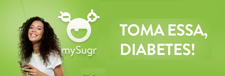 Faça o download do mySugr, é GRÁTIS!